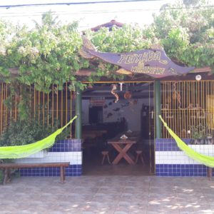 fachada do restaurante Peixada da Marinete que fica no município de Porto de Pedras, Alagoas